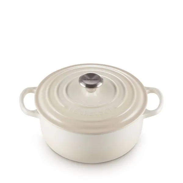 Panela Redonda Signature Le Creuset Meringue 20 CM-UN