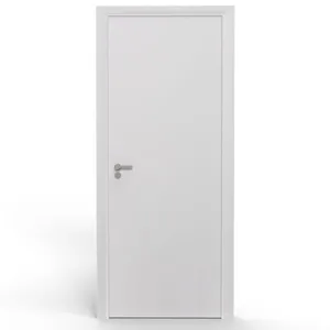 Folha de Porta MDF Colmeia 210x62cm Branco 35mm Rocha