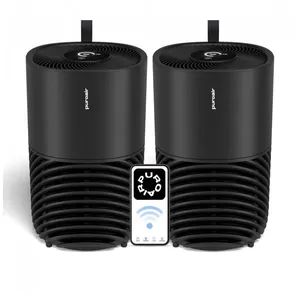 PuroAir 130i Purificador de Ar HEPA para Casa e Pets - Cobre Até 56m² - Filtra 99,9% de Poluentes - 2 Unidades