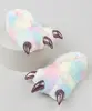 Pantufa Infantil Palomino Pata em Pelúcia Multicor 29-30