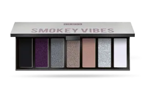 Paleta de Sombra 7 Cores Pupa Make Up Stories Campact - Smokey Vibes