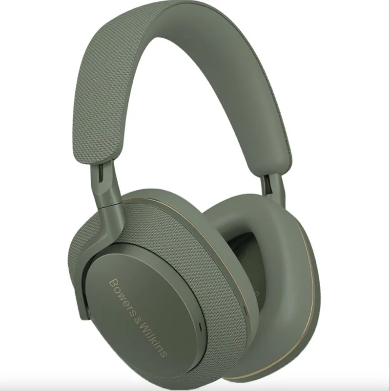 Fone Ouvido sem fio Bowers &amp; Wilkins Px7 S2e Noise-Canceling Wireless Over-Ear Headphones Green