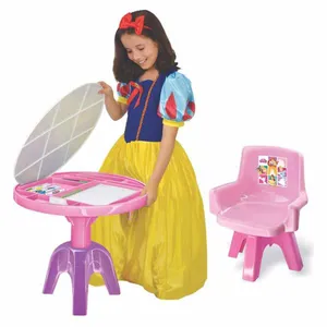 Mesa com Cadeira Líder Centro de Atividades Princesas