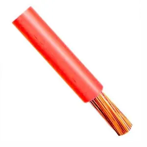 Fio Cabo Flexível 4mm Vermelho - Rolo 100 Metros - Corfio