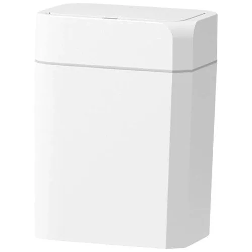 Lixeira Inteligente Xiongzhi Com Sensor Branco E-BI