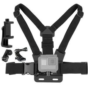 Suporte De Peito Torso P- Celular Câmera Ajustável Peitoral
