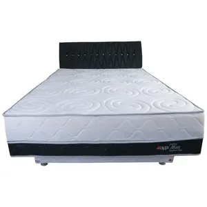Cama Casal 138x188x58cm Aga Unibox Acoplado Max Comfort Preto (MP)