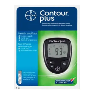 Kit Monitor de Glicemia Contour Plus