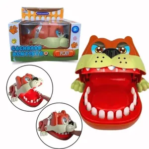 Brinquedo Cachorro Morde Dedo Jogo Interativo de Sorte para Família Fun Game Brinquedo Cachorro Morde Dedo Jogo Interativo Fun Game