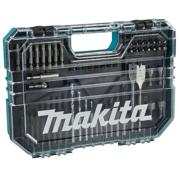 Jogo de 75 Peças Brocas e Bits Makita E-15126