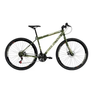 Bicicleta Free Action Flexus Aro 29 Verde Militar (MP)