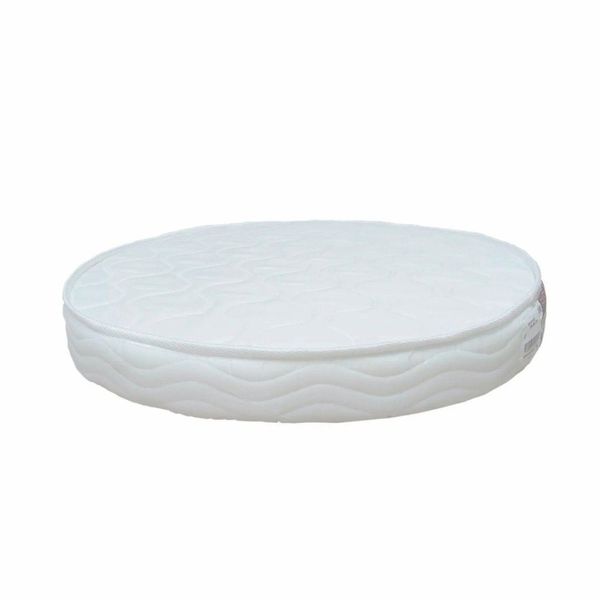 Colchão para Mini Berço 69x77x10cm Wave Divicar Móveis Branco