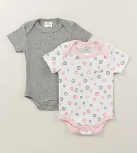 Kit Body Bolinhas Rosa com 2 unidades Rosa - RN
