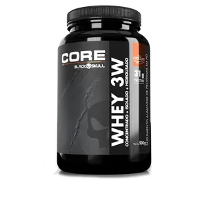 Whey 3W Core (WPC, WPI E WPH) - Pote 900g - Black Skull Whey 3W Core - Chocolate - 900g