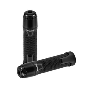 Manopla Esportiva para Moto no Guidão Off Racer Pegasus Universal 22 mm Antiderrapante em Alumínio Preto OEM Manopla Esportiva para Moto no Guidão Off Racer Pegasus Universal 22 mm em Alumínio Preto OEM