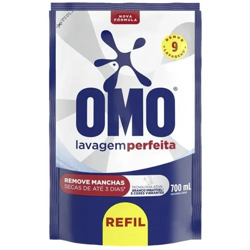 Lava Roupas Omo Lavagem Perfeita 700ml