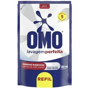 Lava Roupas Omo Lavagem Perfeita 700ml