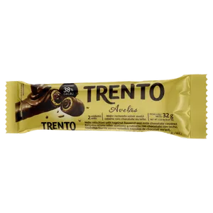 Wafer Avelã Trento Pacote 32g