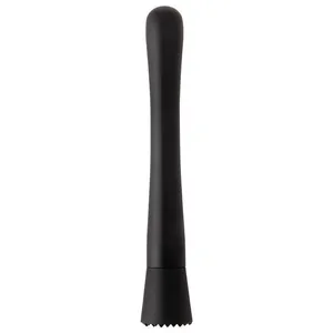 Socador Macerador de Gelo Black Inox e Plástico 20,5x3,2cm LM2069BLK - honeyhome