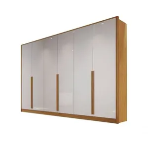 Guarda-roupa Casal 6 Portas 9 Gavetas 2,70m - Ibiza Bianchi
