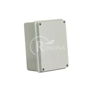 Caixa de Passagem Elétrica Rohdbox 160x120x80mm Ip68 para Conexões em Ambientes Exigentes Cinza Rohdina Caixa de Passagem Elétrica Rohdbox 160x120x80mm Ip68 para Conexões em Ambientes Exigentes Cinza
