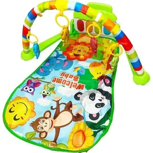 Tapete Musical de Atividades Gym Piano RF3 com Som Luz e Música 76x58x42cm Toy Mix Tapete Musical Gym Piano RF3 com Som Luz e Música 76x58x42cm Toy Mix