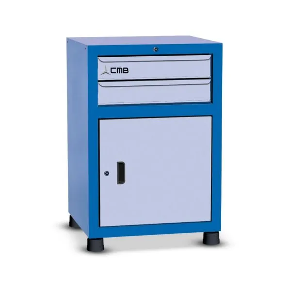 Gaveteiro modular pequeno com 1 Porta e 2 Gavetas GAV612 CMB