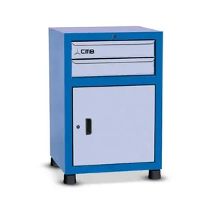 Gaveteiro modular pequeno com 1 Porta e 2 Gavetas GAV612 CMB