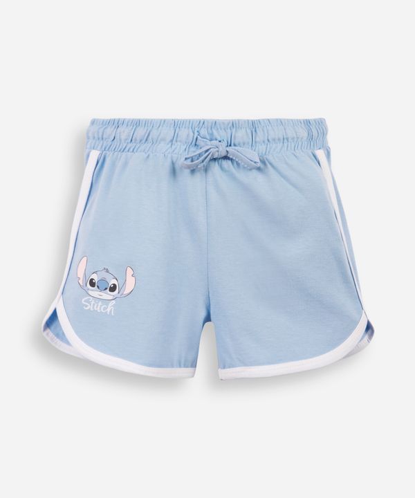 shorts infantil runner stitch azul 6