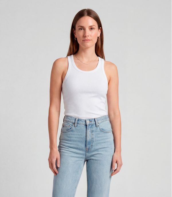 Regata Nadador Feminina Em Poliamida Sea Surf Branco G