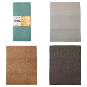 Tapete para Pia Seca Louças Sortido Textura 2 50x38x1cm LM3999 - honeyhome