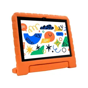 Tablet Kid Pad Laranja com Controle Parental 6GB de RAM + 128GB + Tela 10.1 pol + Case + Wi-fi + Android 13 Octa Core - NB425OUT [Reembalado] NB425OUT