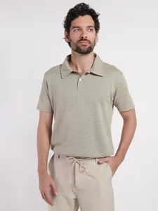 Polo Manga Curta Masculina VERDE GG