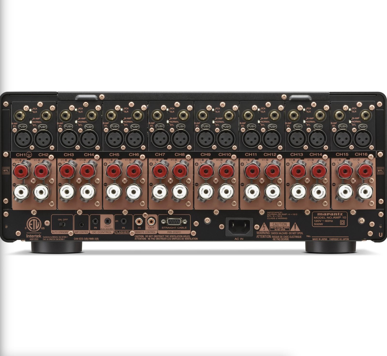Amplificador Marantz Amp 10 - Classe D 16 Canais 200w Made In Japão ( 120v )