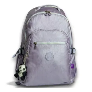 Mochila Para Notebook Tegaote Metalizada Lilás 47cm GT2123M-7 (MP)