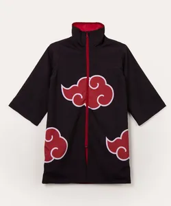 capa infantil manga longa naruto preto 10