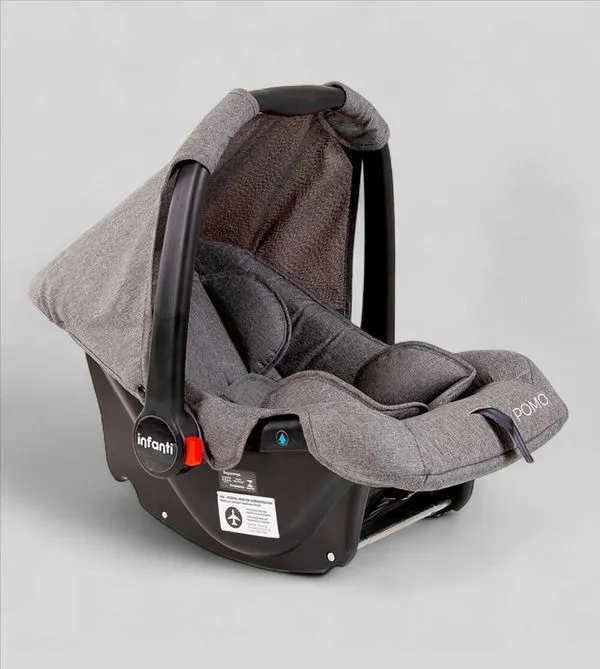 Bebê Conforto Pomo Infanti Cinza Mescla