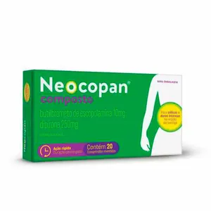 Neocopan Composto 10mg/250mg 20 Comprimidos Revestidos