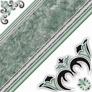 Piso Cerâmico Bold Brilhante 45x45cm Verde Caixa 2,32m² Incefra (MP)