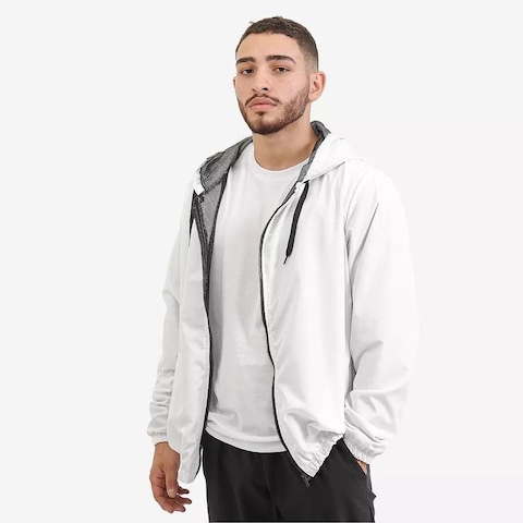 Jaqueta Corta Vento com Capuz New Fox Impermeavel - Masculina
