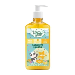 Sabonete Líquido Flock Baby Banho Glicerina Suave 200ml