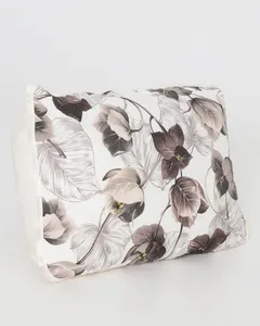 Fronha Matelada Europa Malha 30/1 Edromania Floral Off White UN