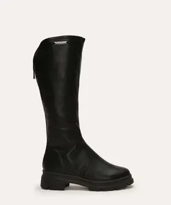 bota infantil cano longo pink cats preto 30