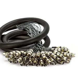 Multicabos com Conectores XLR 48 Vias Amphenol 13 metros