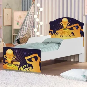 Cama Infantil Campeão Da Bola Com Colchão