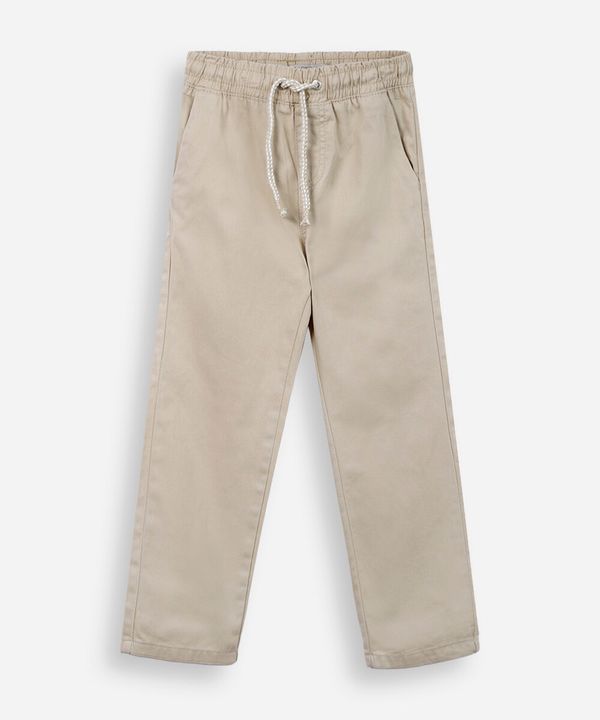 calça infantil jogger bege 12
