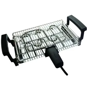 Churrasqueira Elétrica Portátil Cotherm Anex Grill 001261 1250W Grelha de Aço Inox 110V Churrasqueira Elétrica Portátil Cotherm Anex Grill 001261 1250W Inox 110V