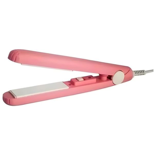 Mini Prancha Portátil de Cabelo Modelo Chapinha Placa Cerâmica Temperatura Máxima 160 graus C com Case Utimix Bivolt Mini Prancha Portátil de Cabelo Chapinha Placa Cerâmica 160°C com Case Utimix Bivolt