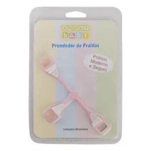 Prendedor De Fraldas Smoby Baby Rosa (MP)