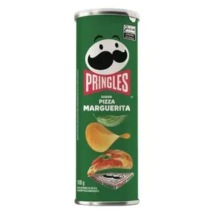 Batata Pringles Crocante Sabor Pizza Marguerita 105g